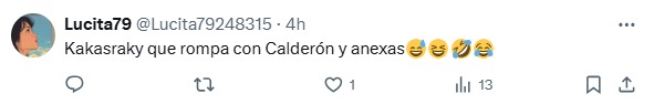 Que rompa con Calderón