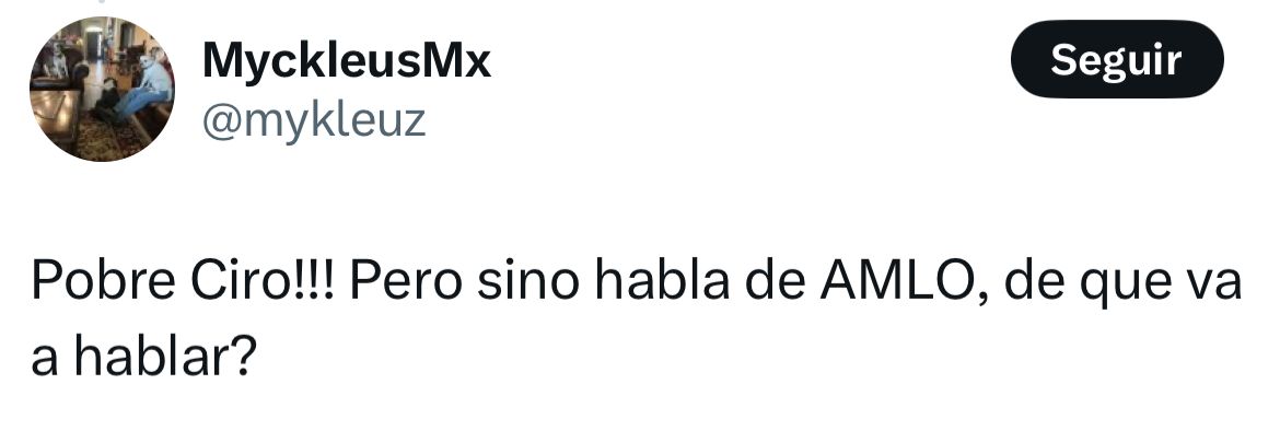 Redes critican a Ciro Gómez