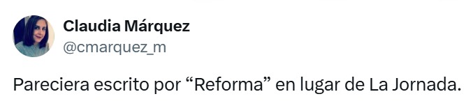 Redes juzgan a La Jornada