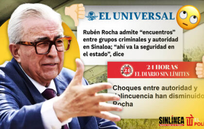 Rubén Rocha Moya corrige a El Universal tras crear desinformación