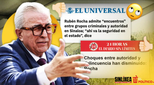 Rubén Rocha Moya corrige a El Universal tras crear desinformación