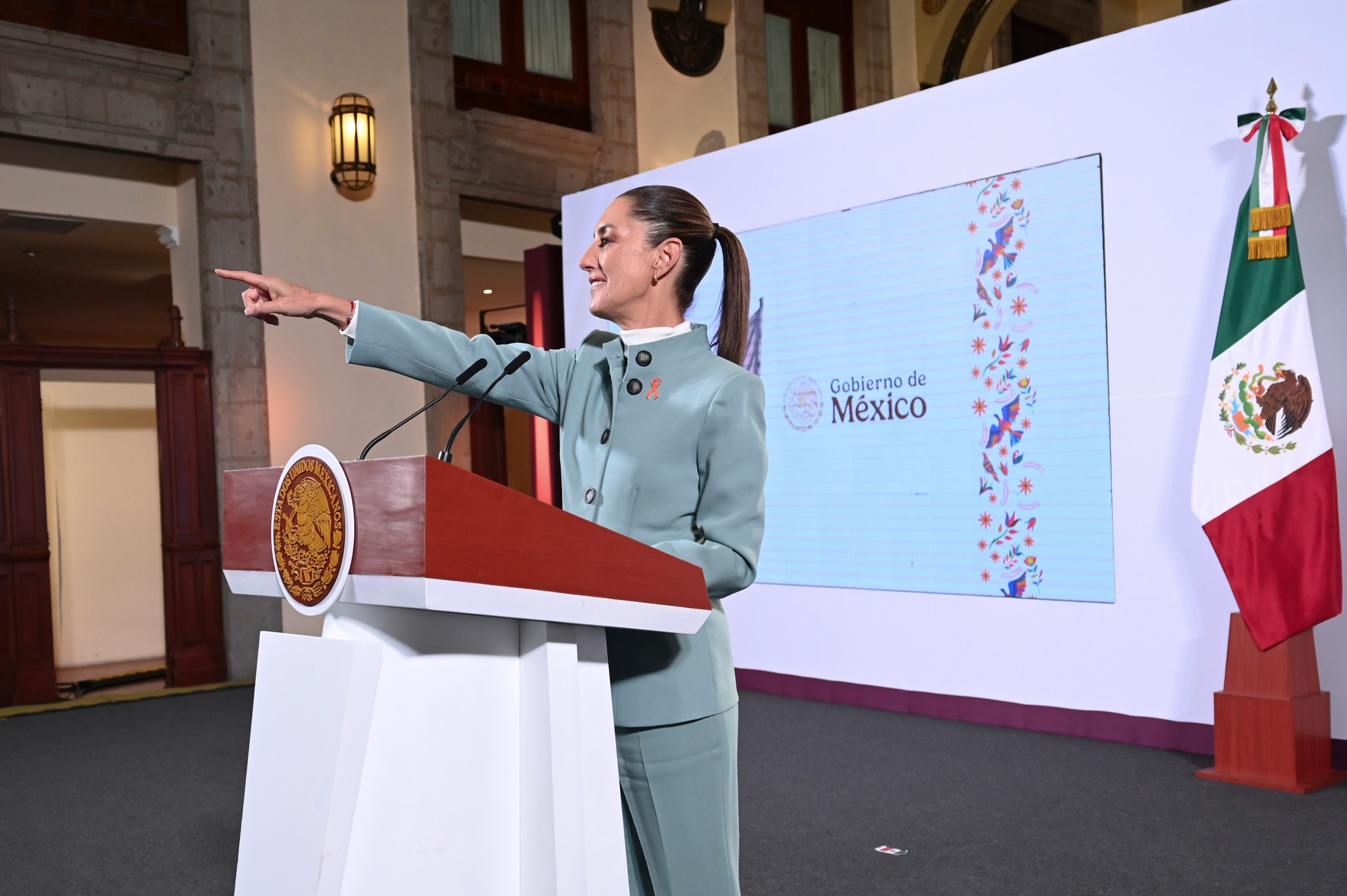 Sheinbaum celebra elección judicial