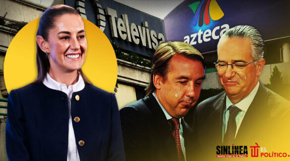 Sheinbaum niega plan de rescate para Televisa y TV Azteca