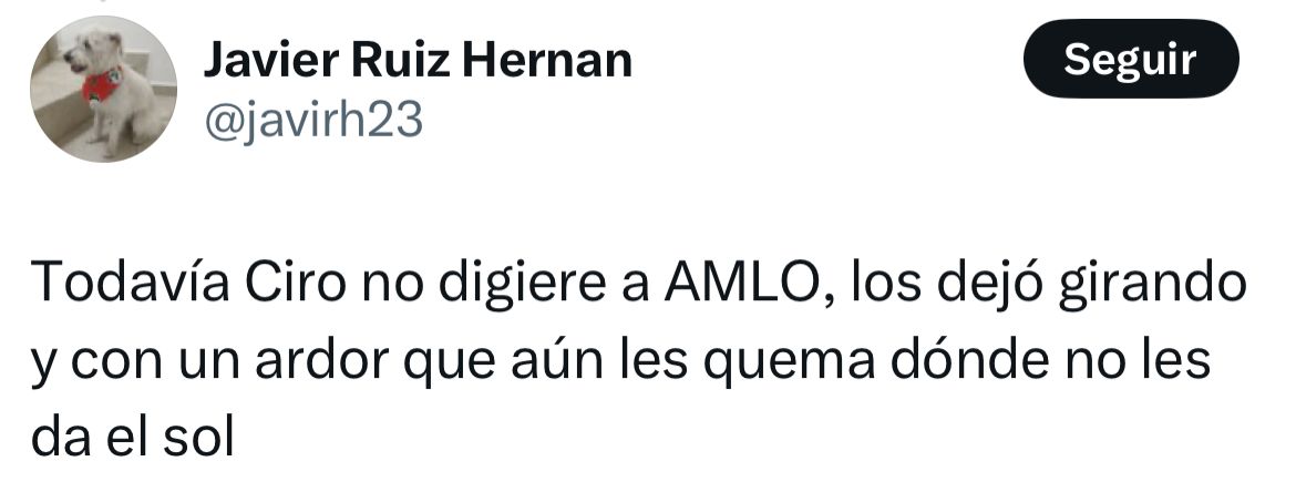 Usuarios señalan a Ciro Gómez