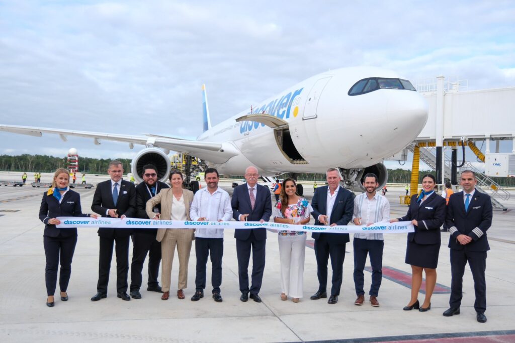 Aeropuerto de Tulum recibe vuelo de Alemania