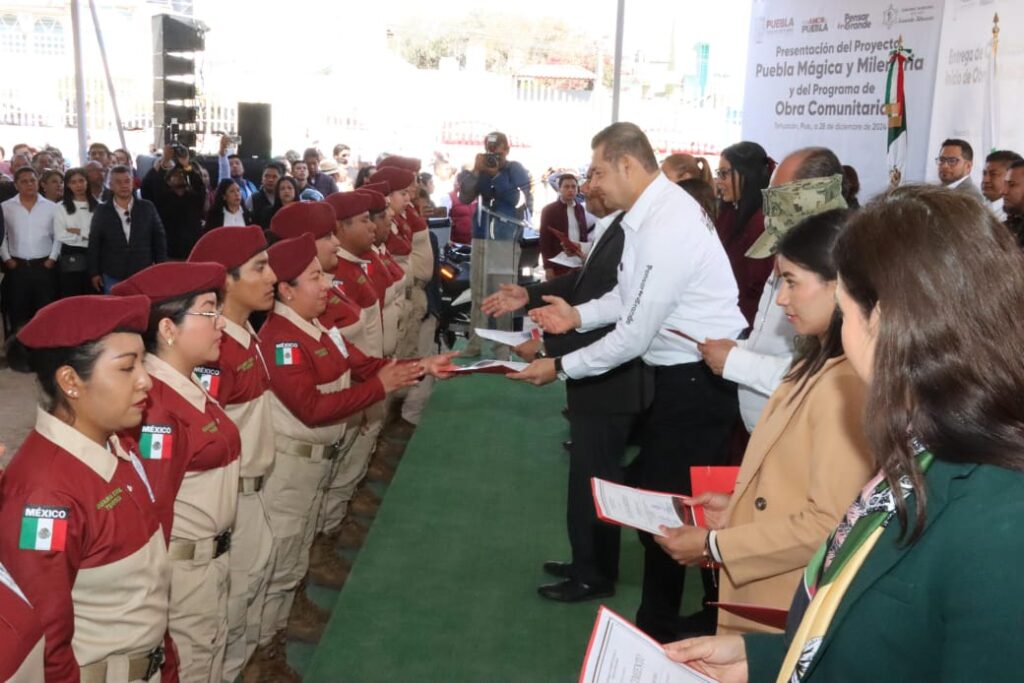 Armenta, evento en Tehuacán