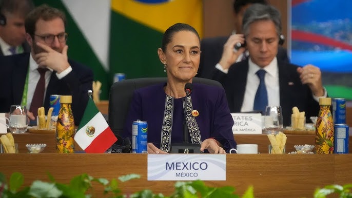 Mexicanos avalan presencia de Sheinbaum en G20: El Heraldo