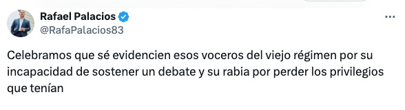 Ciro Gómez censura a sus colaboradores 