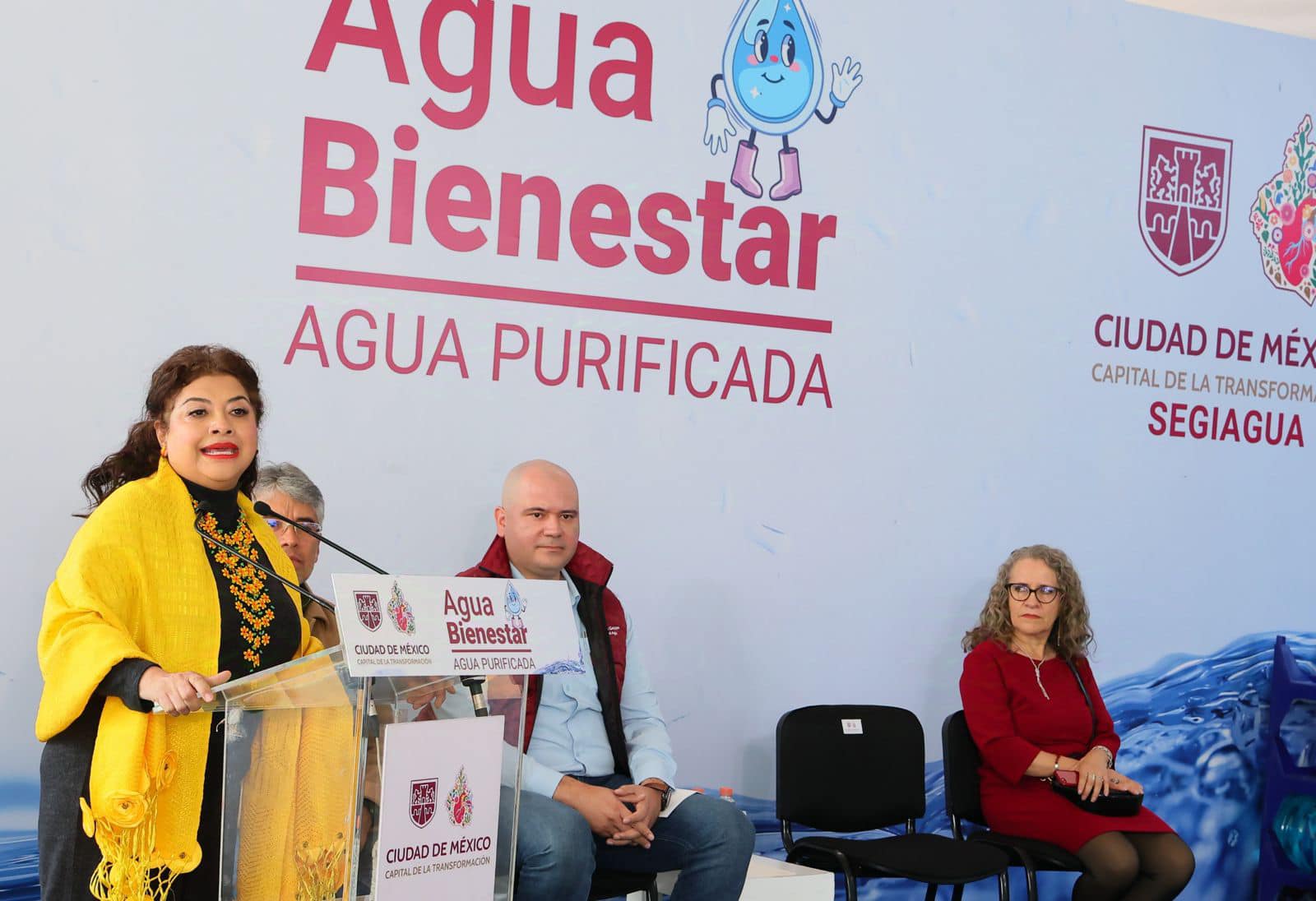 Clara Brugada Agua Bienestar