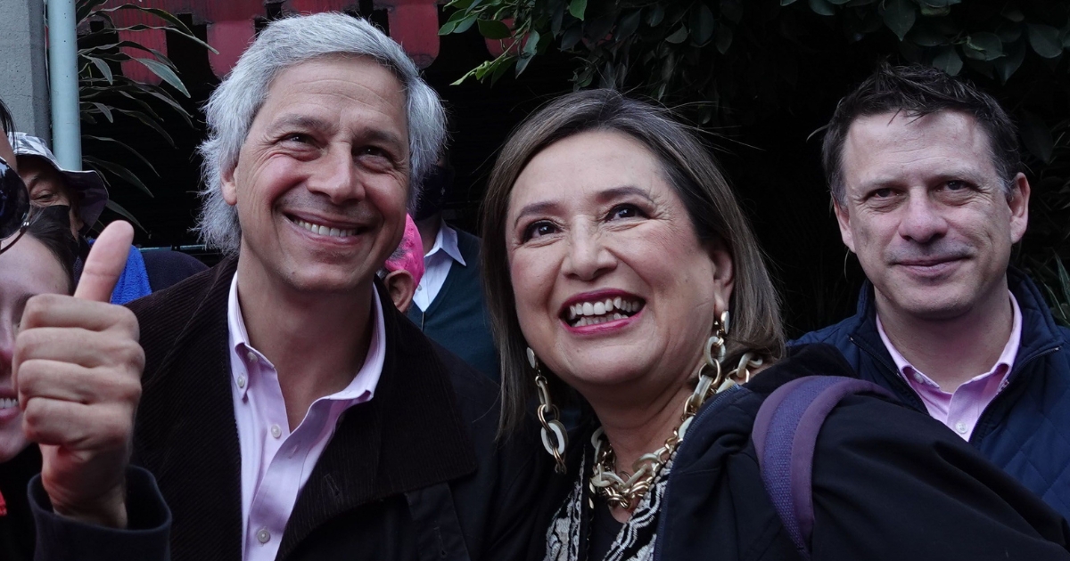 Claudio X y Xóchitl Gálvez