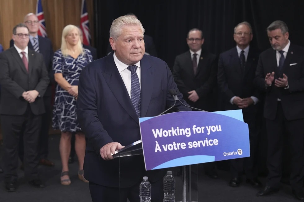 Doug Ford, Ontario Canadá