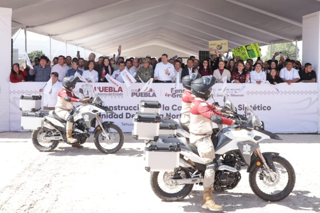 Entrega de motopatrullas