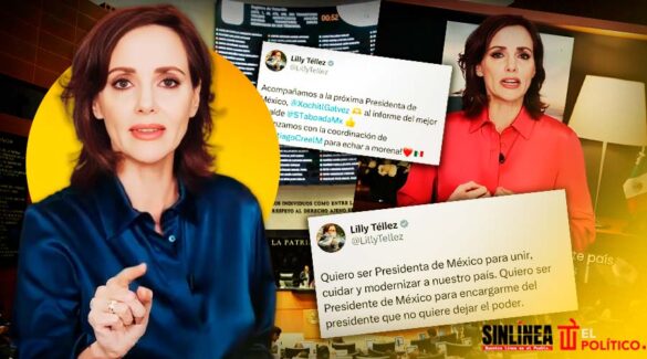 Exhiben a Lilly Téllez usando la palabra presidenta en 2023