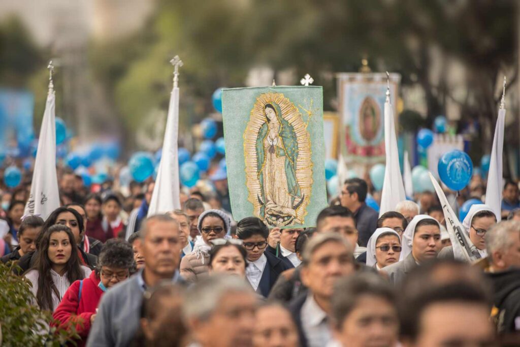 Iglesia católica pide tregua por festividades de la virgen de Guadalupe