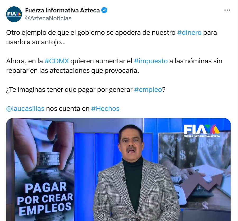 Javier Alatorre, noticiero Hechos