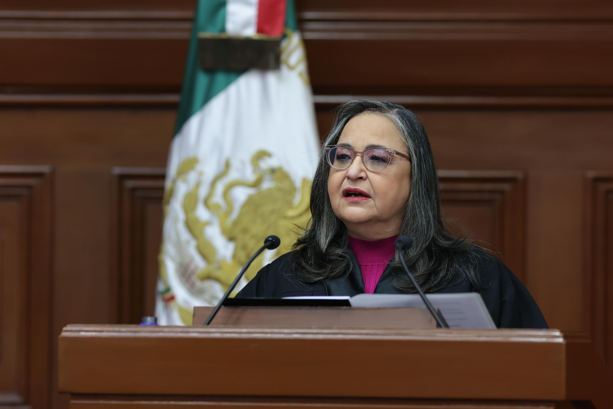 Norma Piña critica reforma judicial en su último informe