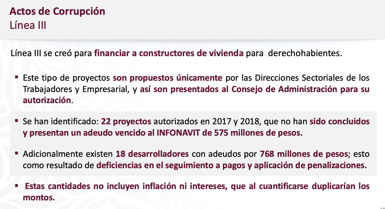 Octavio Romero exhibe red de corrupción en el Infonavit