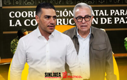 Rubén Rocha y Harfuch encabezan mesa de seguridad en Sinaloa