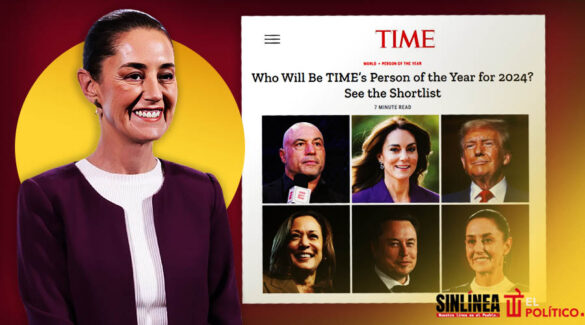 Sheinbaum, entre finalistas para Persona del Año en Time