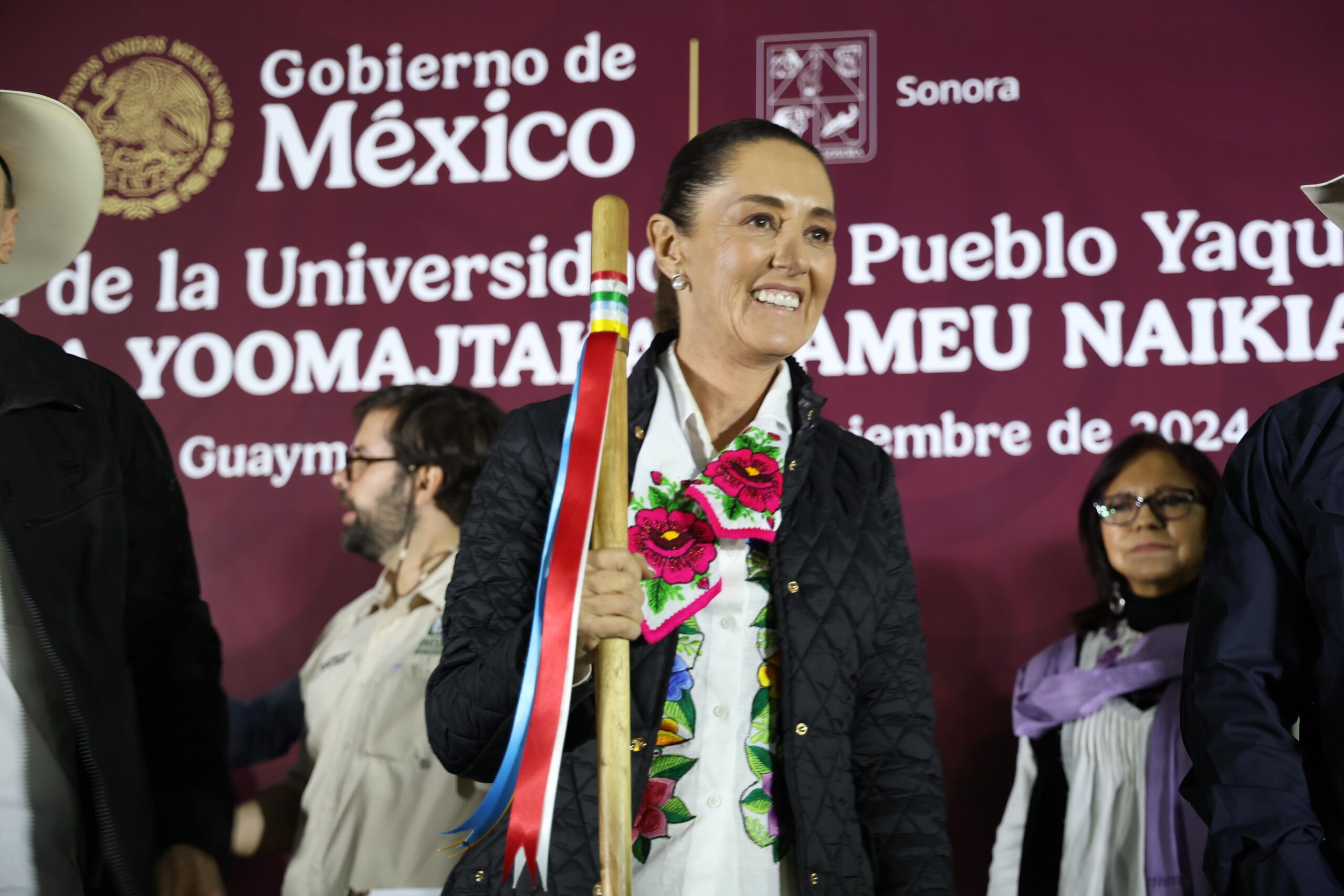 Sheinbaum entrega Universidad del Pueblo Yaqui