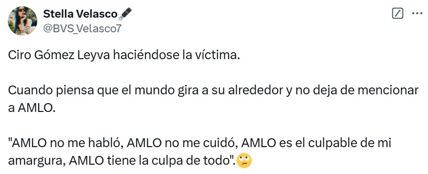 Usuarios apoyan a AMLO