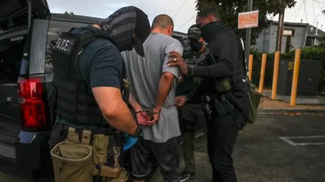 Agentes redadas en EU
