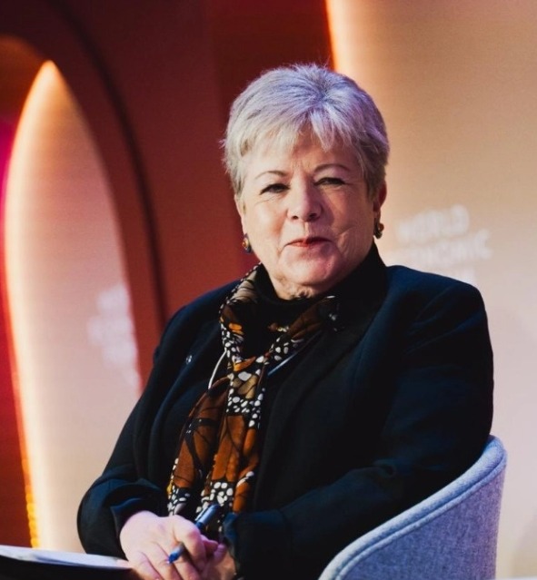 Alicia Bárcena en el Foro Económico Mundial