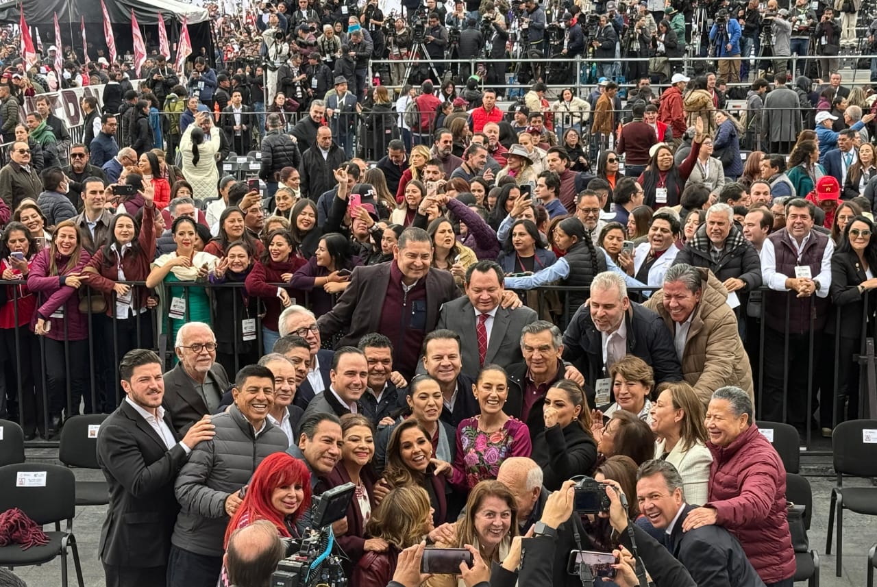 Armenta reconoció estrategias de Sheinbaum 