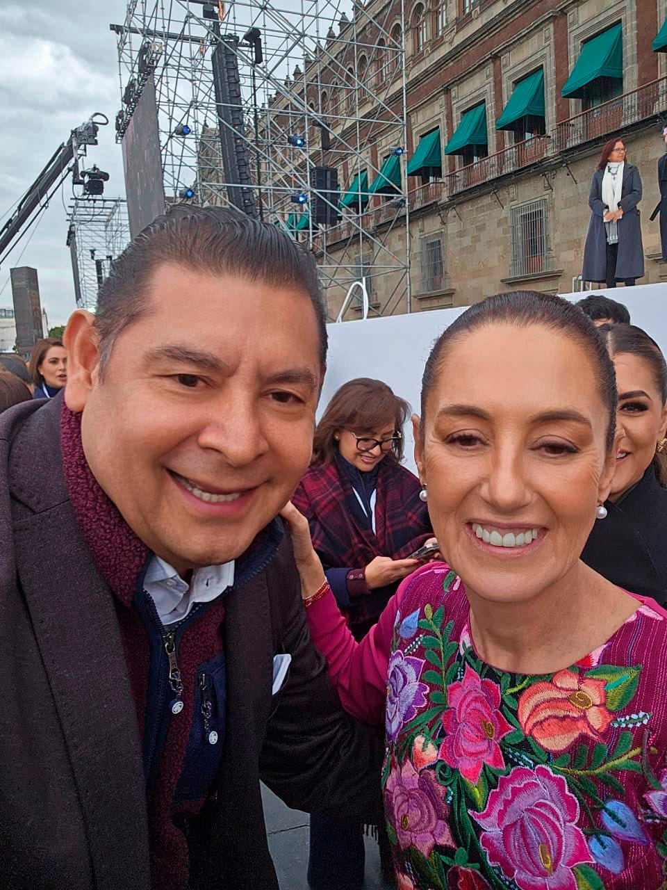 Armenta refrendó el compromiso con ideales de la 4T