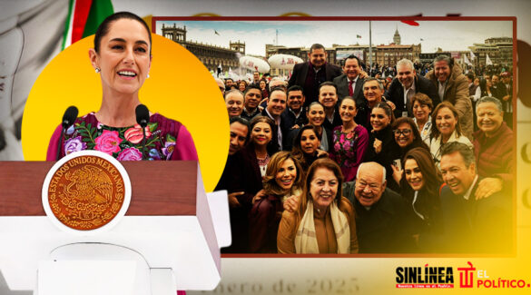 Gobernadores felicitan a Sheinbaum por informe de los 100 días