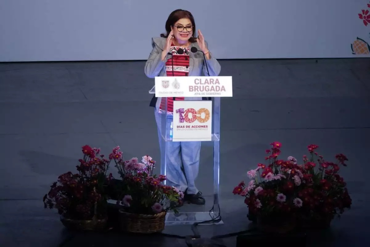 informe de Clara Brugada de los 100 días de gobierno