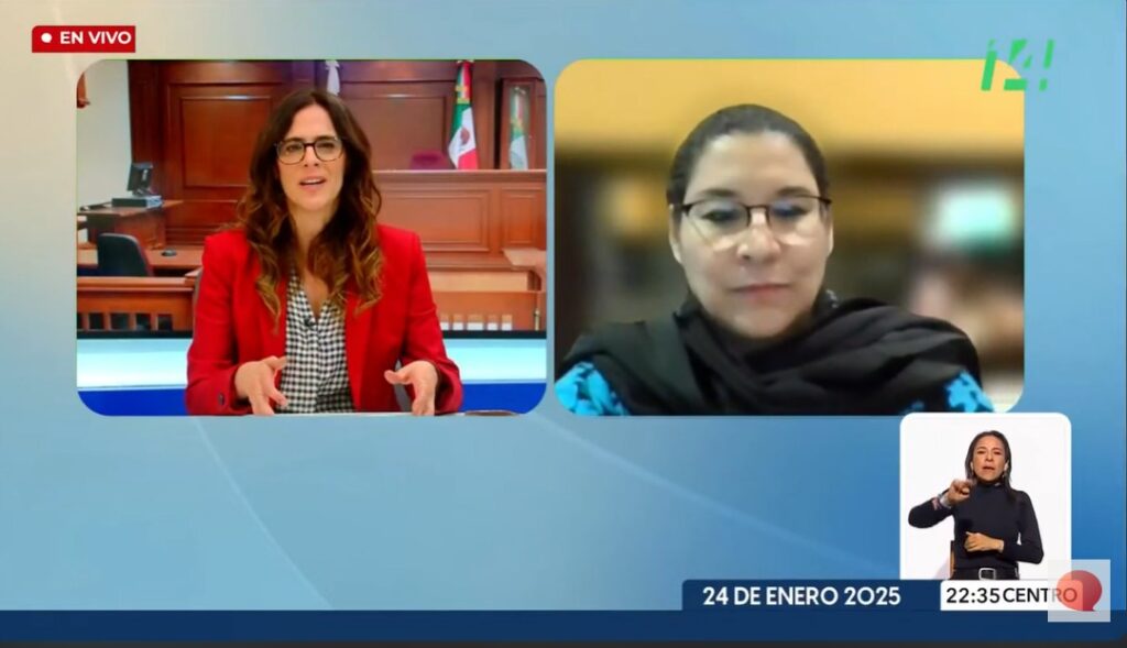 Lenia Batres, entrevista Canala 14
