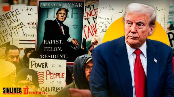 Marcha del Pueblo: miles protestan vs investidura de Trump