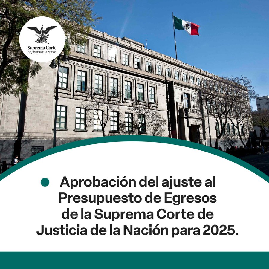 SCJN realizó ajustes al presupuesto