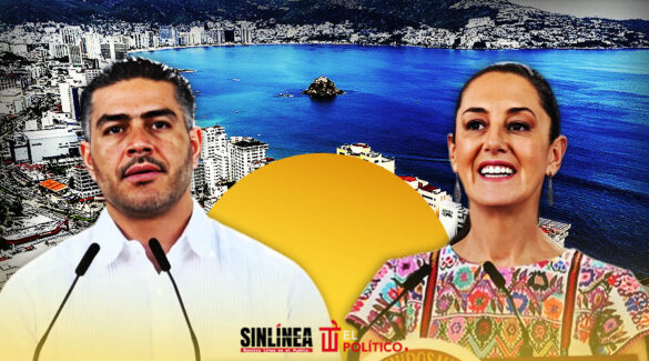Harfuch y Sheinbaum en Acapulco