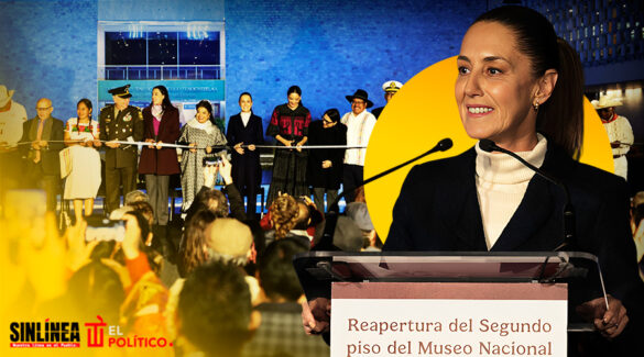 Sheinbaum inaugura el segundo piso del Museo de Antropología