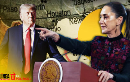 Sheinbaum vs. Trump por Golfo de México