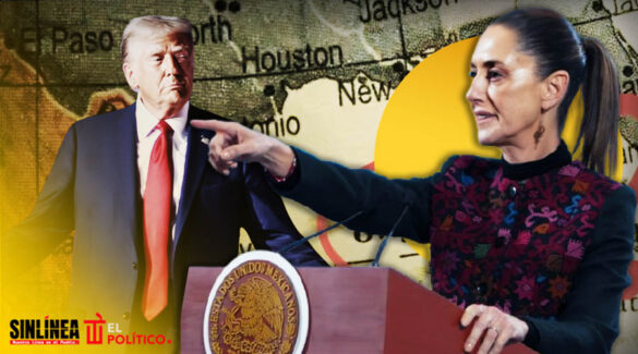 Sheinbaum vs. Trump por Golfo de México