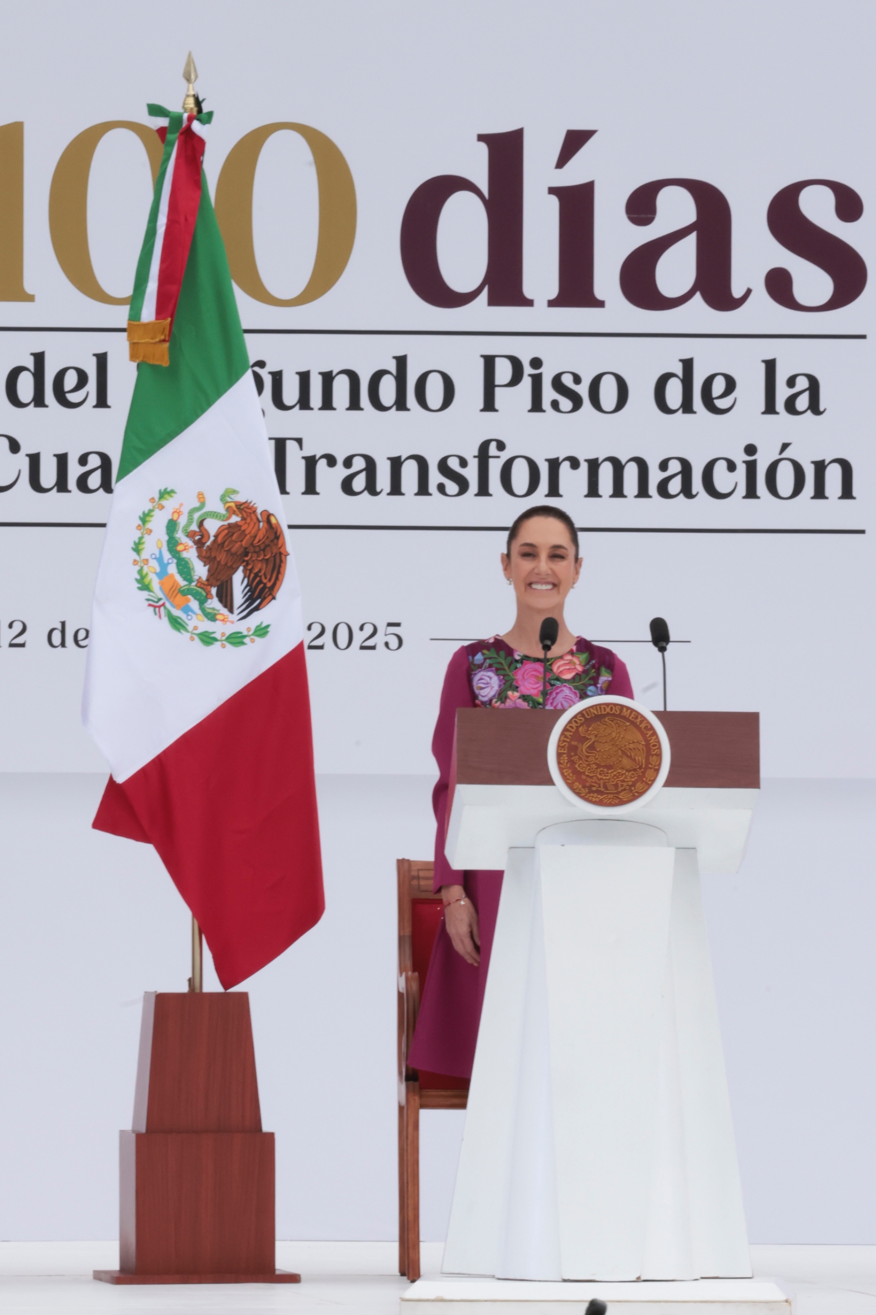 Sheinbaum rinde informe de gobierno 