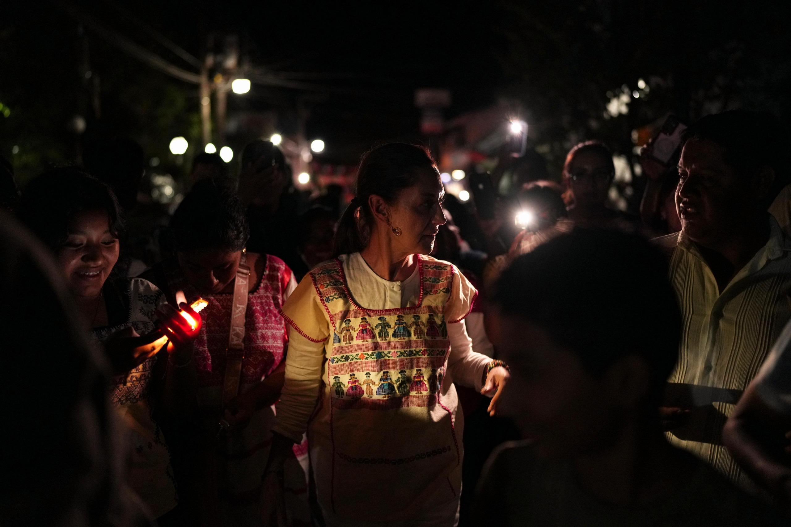 Sheinbaum visita Oaxaca