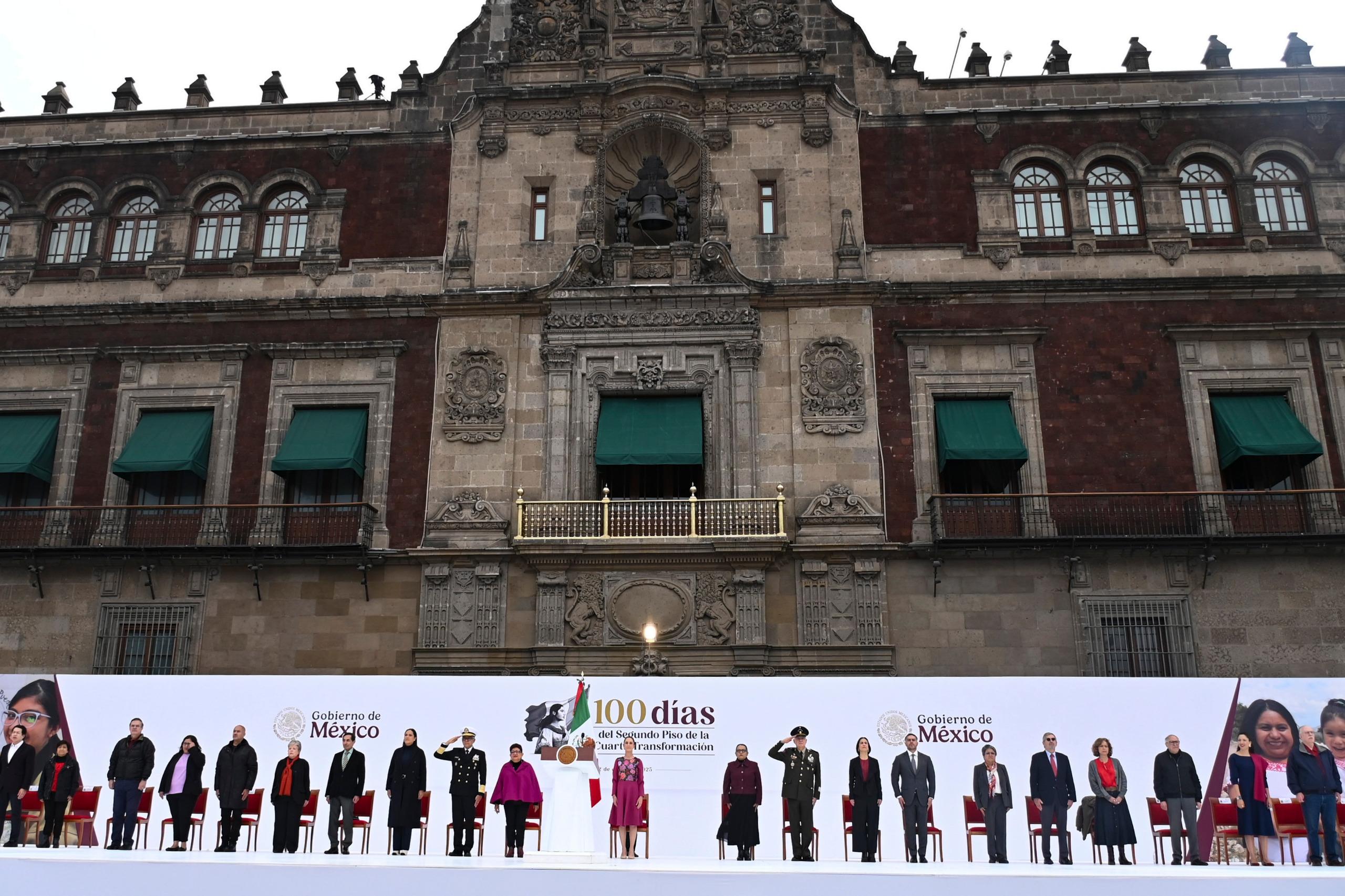 Sheinbaum Zócalo 100 días