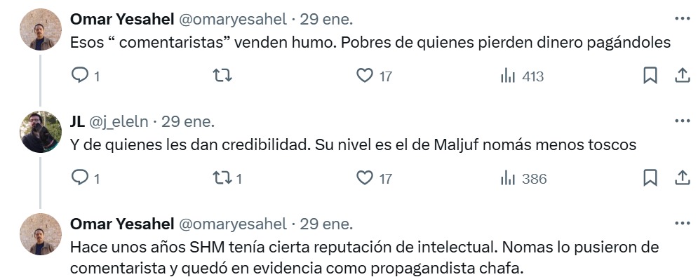 Silva Herzog vende humo