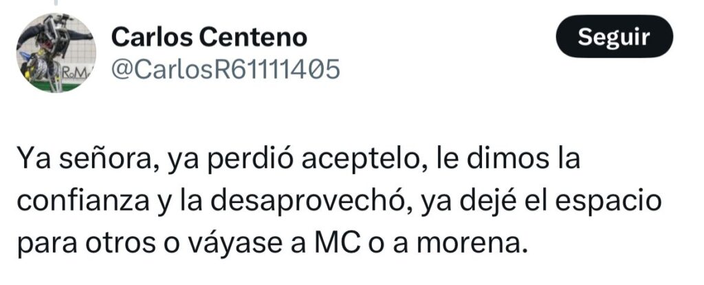 Ya perdió, acéptelo