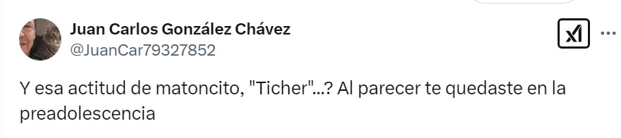 Actitud de matoncito