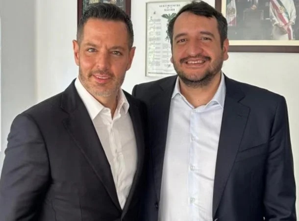 Alejandro Murat y Andy López