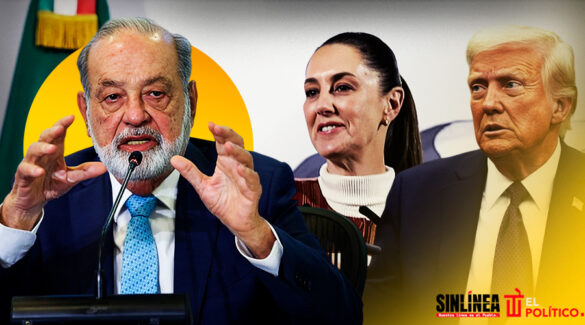 Carlos Slim da catedra de economía a Trump