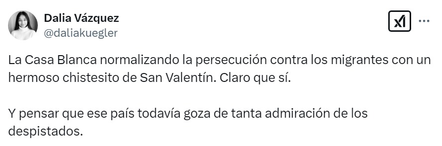 Casa Blanca normaliza persecución a migrantes