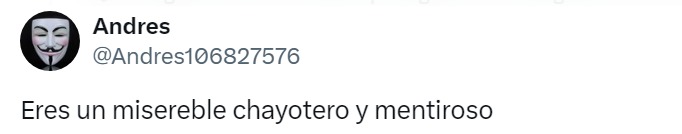 Chayotero mentiroso