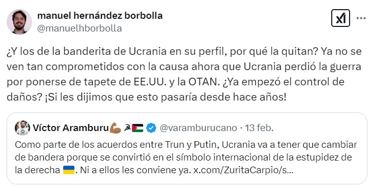 Cuestionan falso apoyo a Ucrania de la derecha mexicana