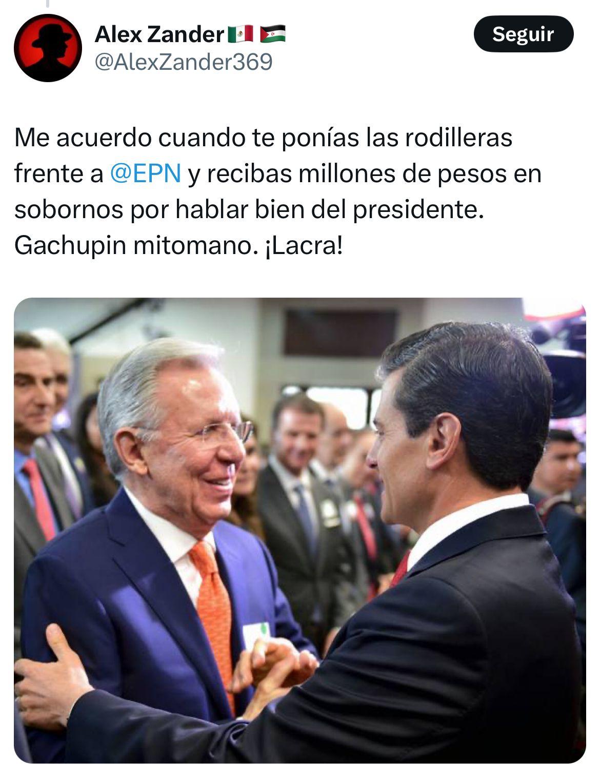Cuestionan servilismo de López-Dóriga en sexenios priistas y panistas